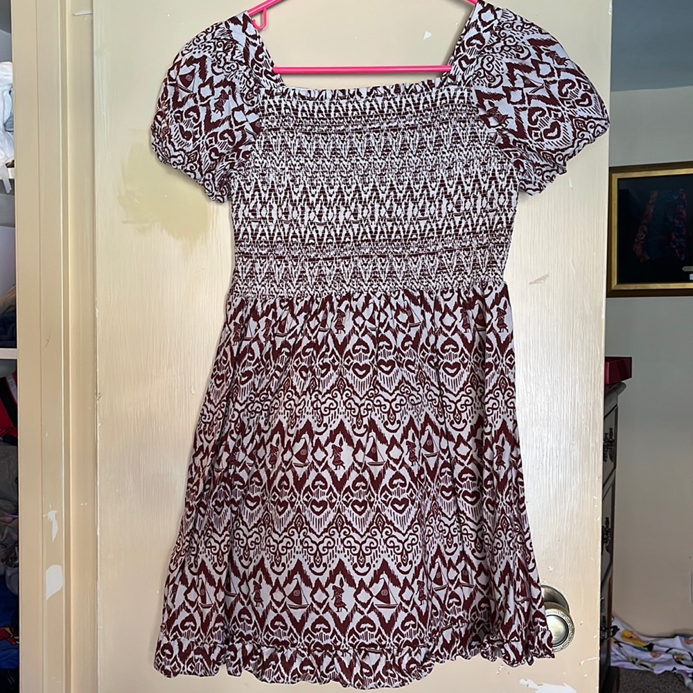 Janie and Jack X Disney’s Moana smocked dress size 12